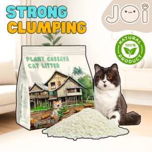 Joi Pet Unscented Cassava Cat Litter (2kg)