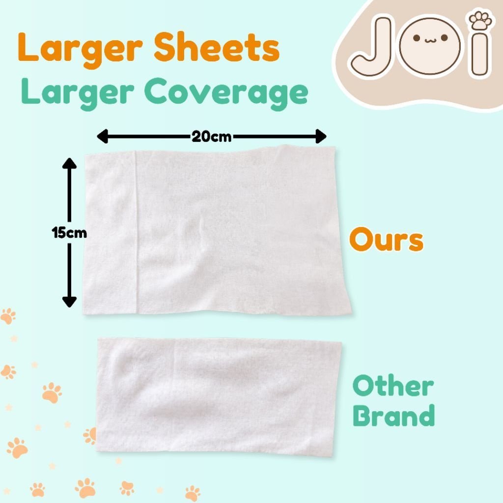 Joi Pet Wet Wipes 100pcs Unscented - Image 4